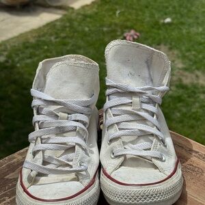 Converse White High-Top Sneakers Timeless Design